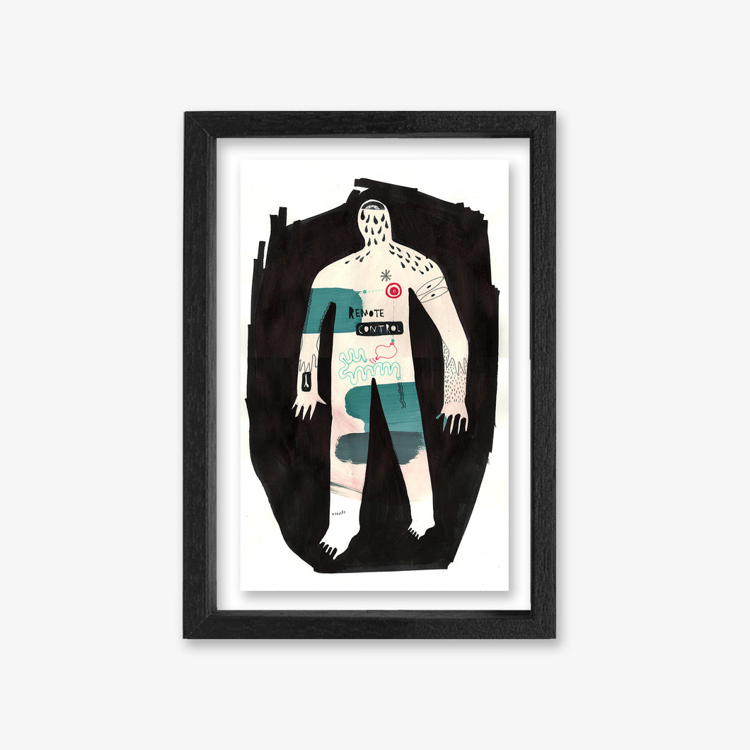 Custard Mustard Gustard - Remote Control (framed) - Kultmarket