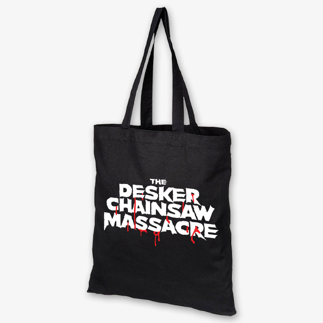 The Desker Chainsaw Massacre - Sin City Tote Bag - Kultmarket